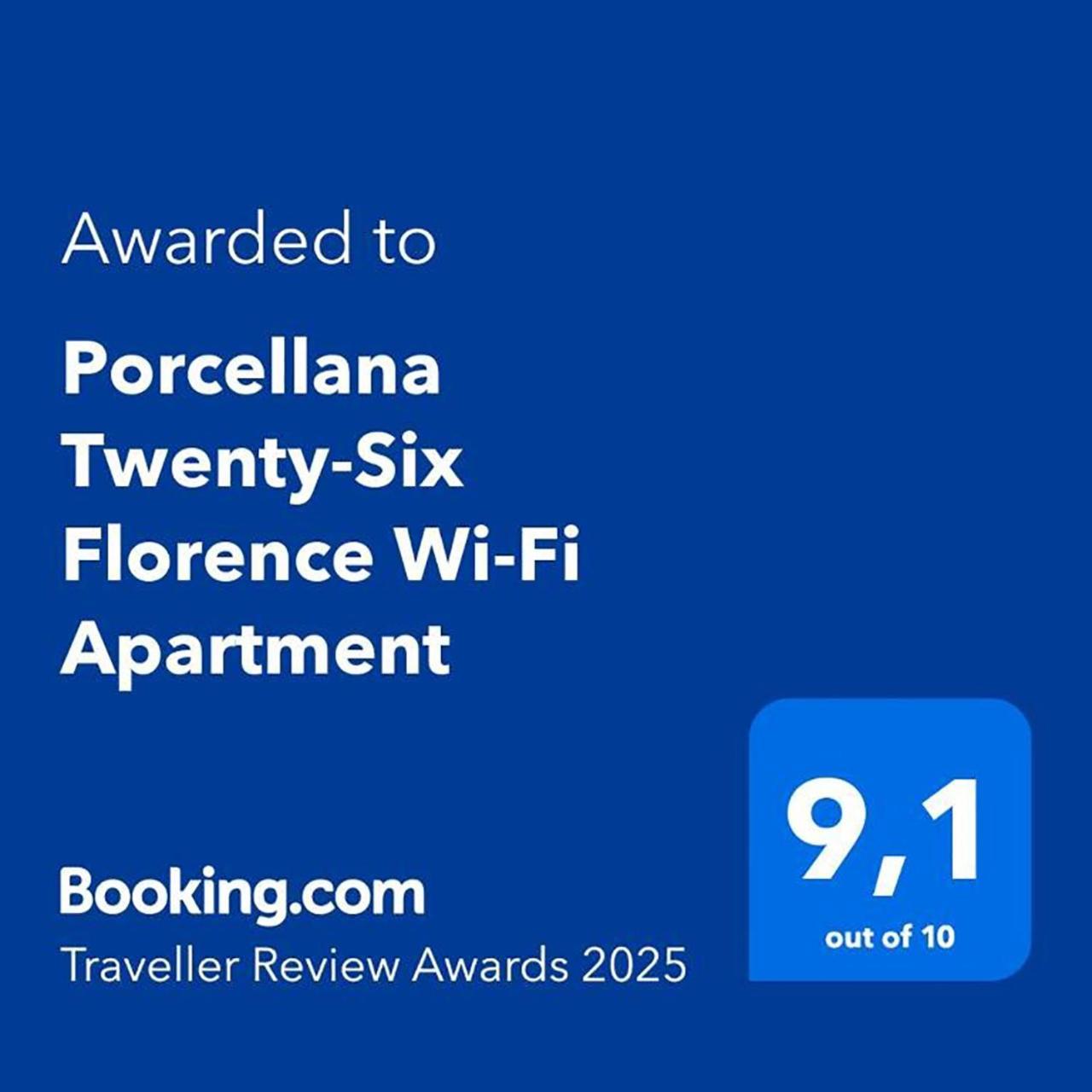 Porcellana Twenty-Six Florence Wi-Fi Apartment Екстериор снимка